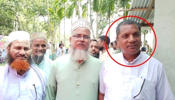 দেবীগঞ্জে জামায়াতে ইসলামীর অমুসলিম শাখায় যোগ দিলেন হিন্দু পুরোহিত